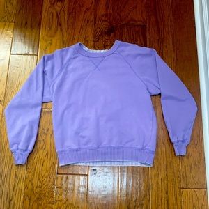 IN AMAZING CONDITION Purple American Eagle Washed Purple Crewneck